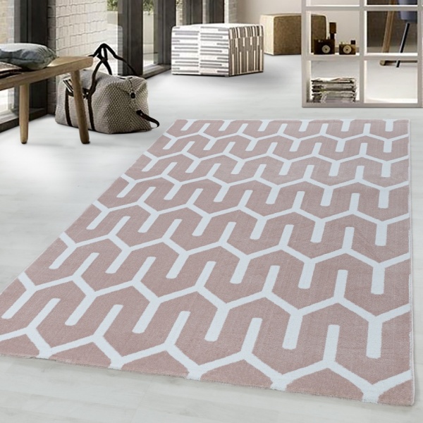 Costa Trendy Pink Rug